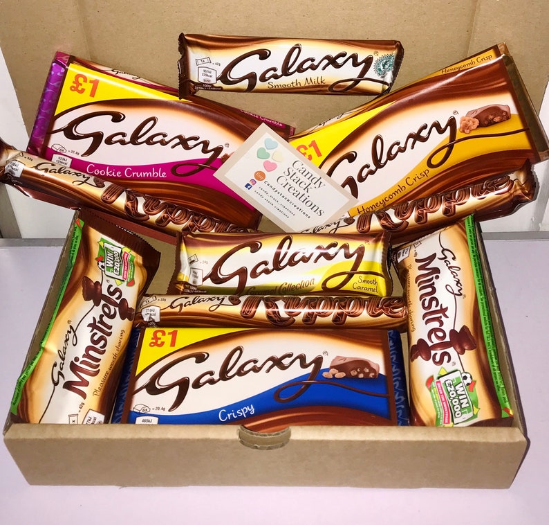 Galaxy Chocolate lovers hamper / gift box minstrels ...
