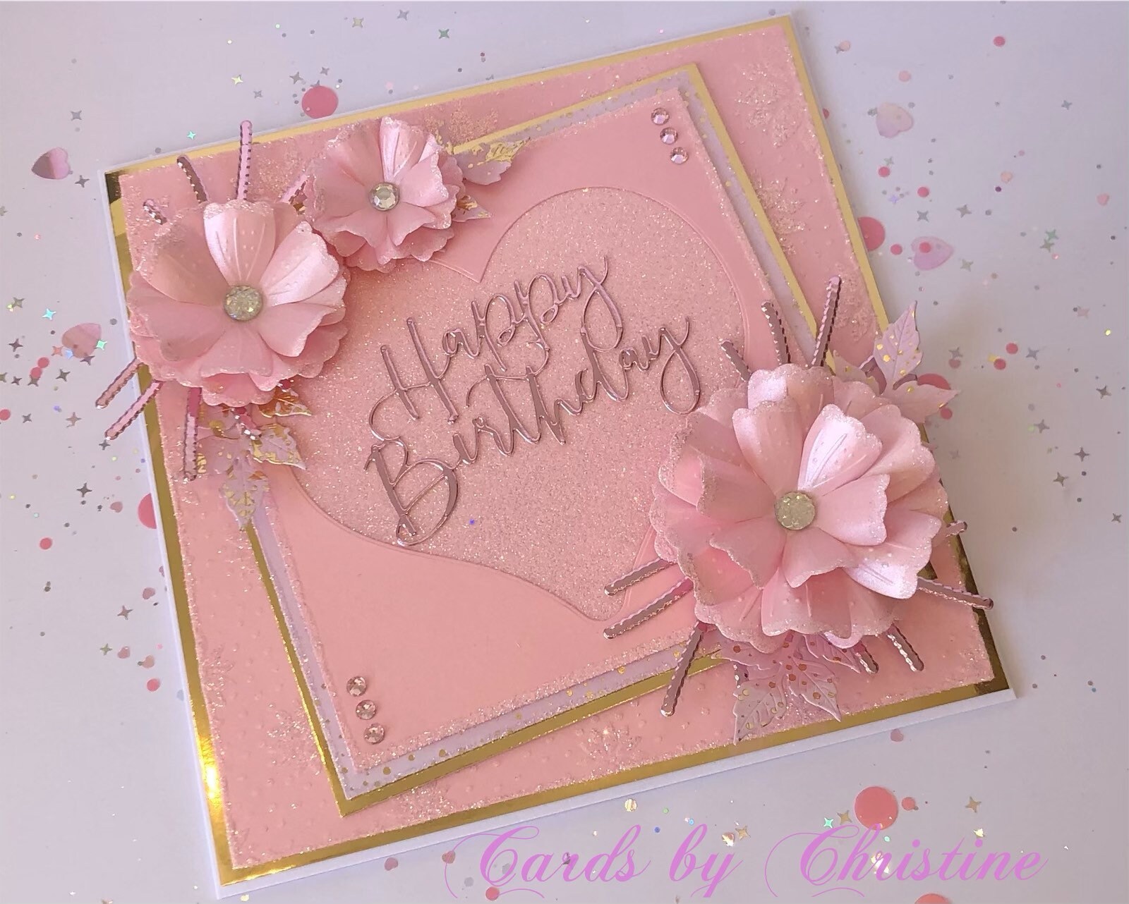 Luxury Handmade Boxed Birthday Card Etsy