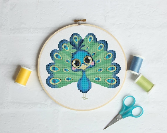 Pocket Cross – Vibrant Peacock Creations