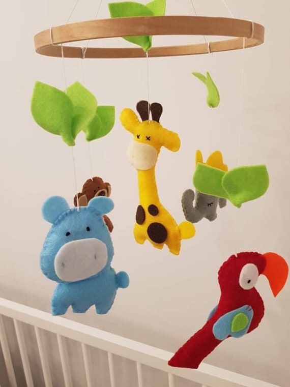 Mobile Jungle For Nursery Safari Mobile Nursery Safari Baby Mobile Mobile Bebe Jungle Nursery Mobile Pregnancy Present Home Living Mobiles Lifepharmafze Com