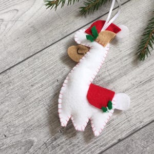 Llama ornament, Christmas HOME DECOR