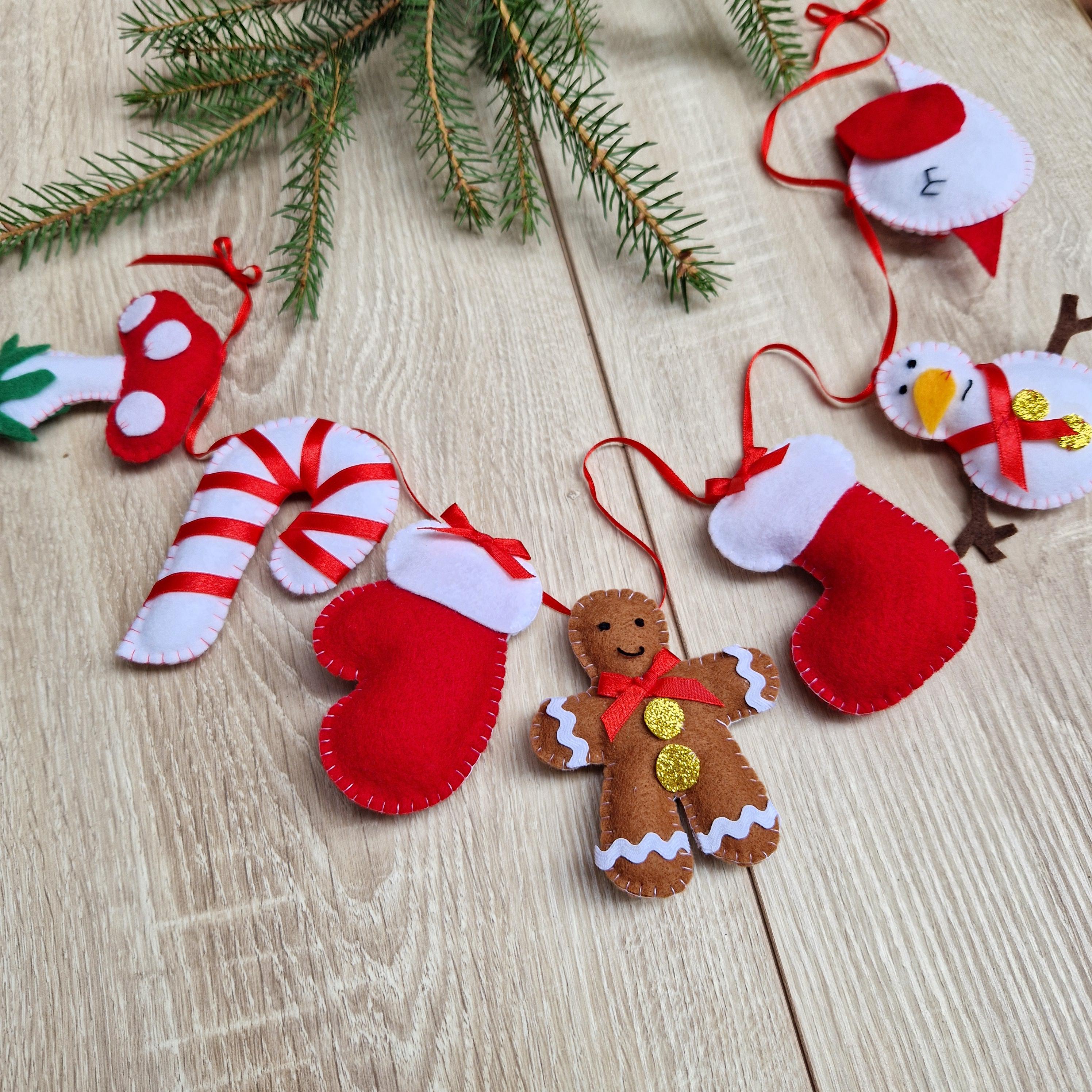 Manny　Xmasオーナメントとガーランド（布製） Manny Xmasオーナメントとガーランド（布製） Manny Xmasオーナメント