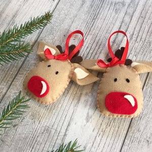 Christmas ornaments handmade Christmas tree decorations Felt Christmas Ornaments Felt Christmas Ornament Christmas felt decor Holiday decor