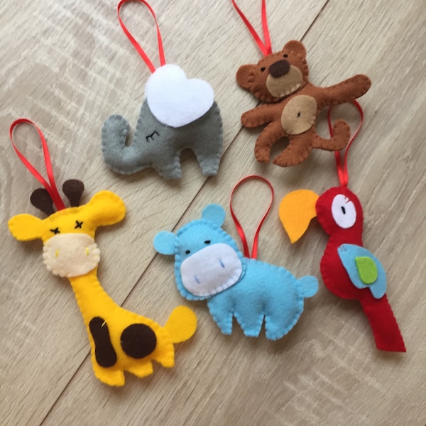 Felt Animals Etsy