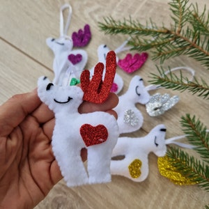 Christmas ornament handmade Reindeer ornament