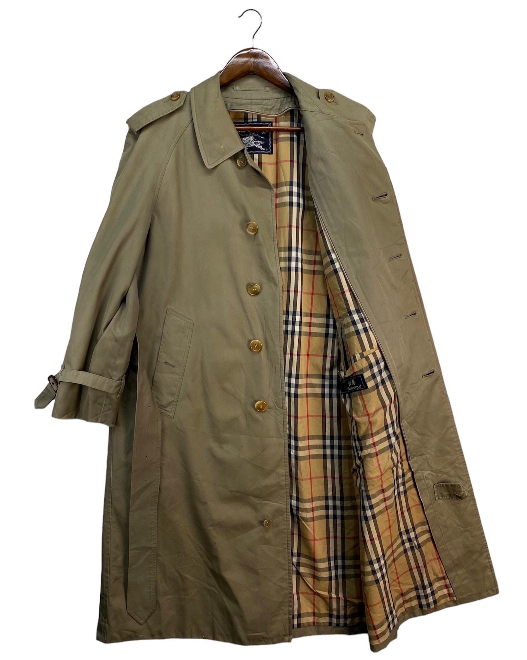 Vintage burberrys trench coat - Etsy 日本