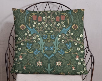 Blackthorn, William Morris, Almohada Art Nouveau