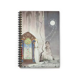 Fairytale, Norwegian folktale, whimsical Notebook - Ruled Line