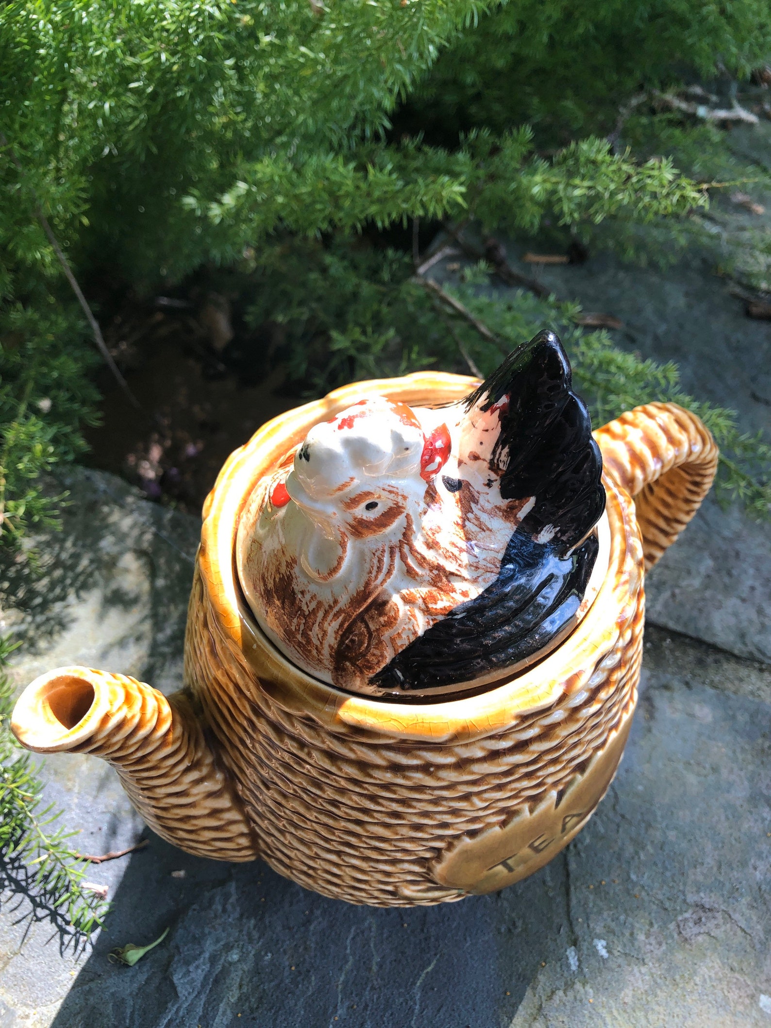 Japanese Rooster Teapot Etsy