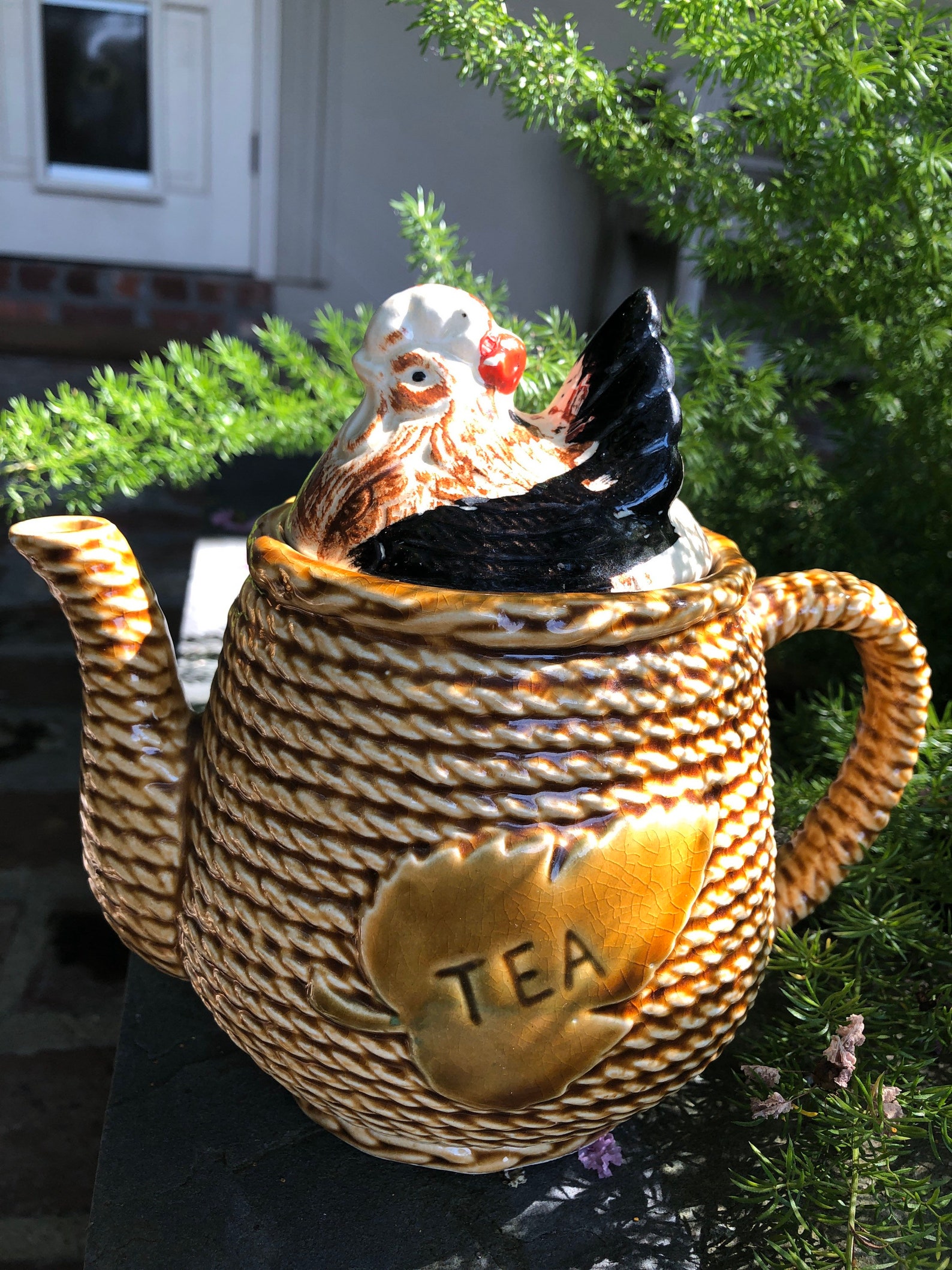 Japanese Rooster Teapot Etsy