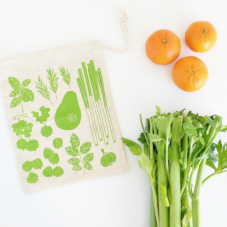 Reusable Produce Bags Set of 3 image 2