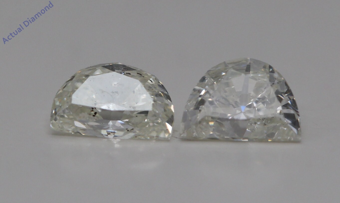 Half moon diamonds loose sale