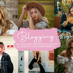 4 Blogging Lightroom Presets, Desktop Fashion Lightroom Presets, Travel Couples Lightroom Presets for Bloggers, Lr Presets