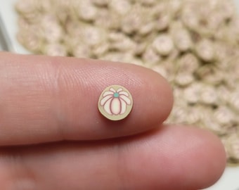 FAKE Fall Pumpkin Clay Sprinkles - Fake Sprinkles - Fake Food - Clay Sprinkles - Decoden Sprinkle - Pumpkin Sprinkle - Slime Sprinkles