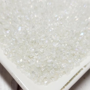 Fake White Coarse Sugar / Salt - Fake Food - Fake Sugar Sprinkles - Slime Sprinkles - Inedible Salt - Inedible Sugar