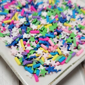 FAKE Roller Derby Clay Sprinkles - Fake Sprinkles - Fake Food - Clay Sprinkles - Decoden Sprinkle - Slime Sprinkles