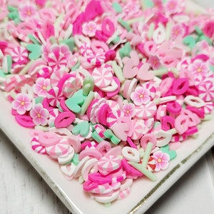 FAKE Crushing Romance Clay Sprinkles - Fake Sprinkles - Fake Food - Clay Sprinkles - Decoden Sprinkle - Slime Sprinkles - Valentine Sprinkle