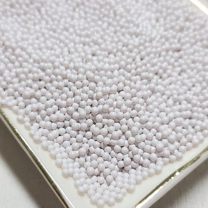 FAKE 2mm White Nonpareil Sprinkles - Fake Sprinkles - Faux Food - Fake Food - Decoden Sprinkle - Slime Sprinkles - 2mm Beads