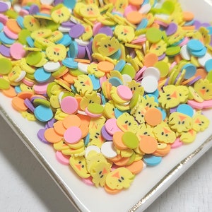 FAKE Hangin&#39; With My Peeps Sprinkle Mix - Fake Sprinkles - Fake Food - Clay Sprinkles - Easter Sprinkles - Slime Sprinkles