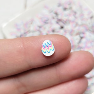FAKE Easter Egg Polymer Clay Sprinkles - Fake Sprinkles - Fake Food - Clay Sprinkles - Decoden Sprinkle - Easter Sprinkles - Slime Sprinkles