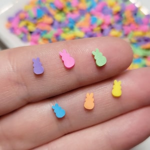 FAKE Bright Peepers Polymer Clay Sprinkles - Fake Sprinkles - Fake Food - Clay Sprinkles - Easter Sprinkles - Slime Sprinkles