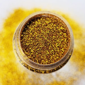 Fine Gold Glitter - Makeup Glitter - Nail Art Glitter - Tumbler Glitter - Fine Glitter