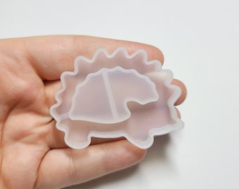 Kawaii Hedgehog Shaker Mold - Silicone Mold - Cabochon Mold