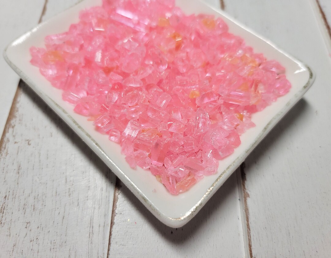 FAKE Tutti Frutti Candy Crystals Rock Candy Fake Sugar Fake Crystals