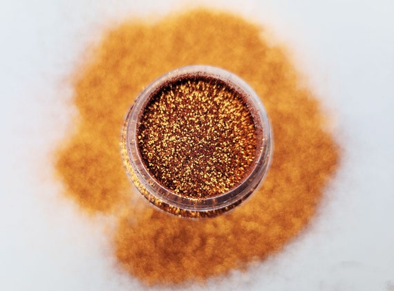 Fine Burnt Orange Glitter - Makeup Glitter - Nail Art Glitter - Tumbler Glitter - Fine Glitter