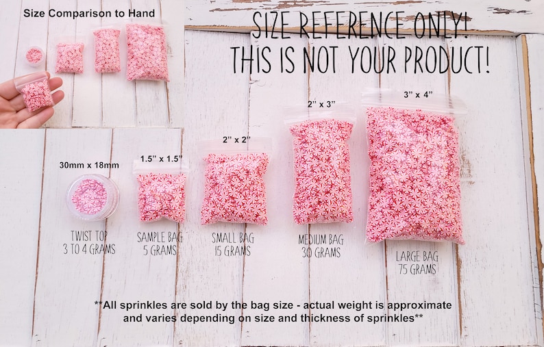 Slime Sprinkles Fake Food Honey Sprinkles Clay Sprinkles FAKE Honeycomb Clay Sprinkles Decoden Sprinkle Fake Sprinkles