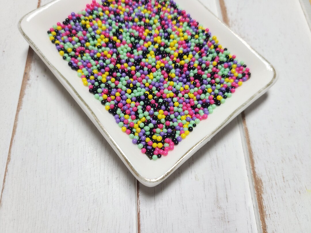 FAKE 2mm Graffiti Nonpareil Sprinkles Fake Sprinkles Faux Etsy