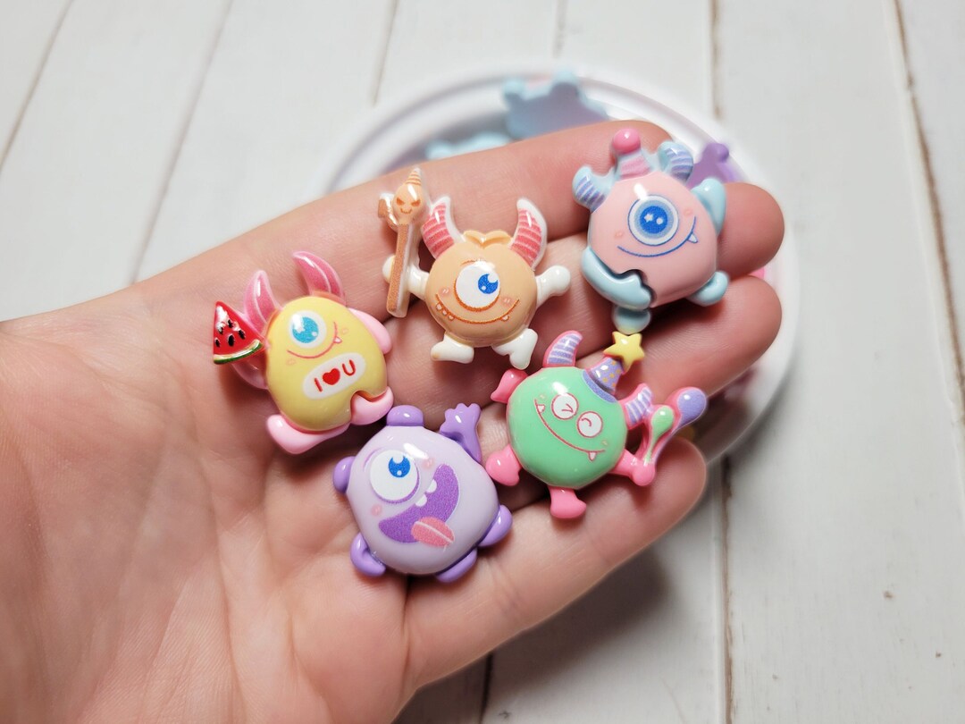 Breloques Jumbo Moon / Slime - Cabochons En Vrac Pour DIY Et Artisanat - Neuf