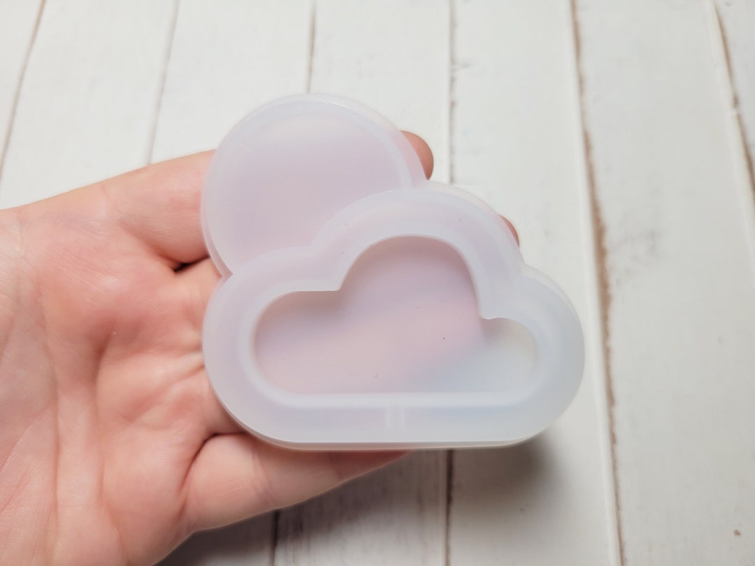 Large Cloudy Day Shaker Mold Silicone Mold Cabochon Mold Etsy