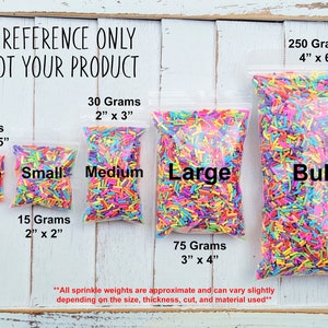 FAKE Milk and Cookies Sprinkle Mix - Fake Sprinkles - Fake Food - Clay Sprinkles - Decoden Sprinkle - Cookie Sprinkles - Slime Sprinkles image 3