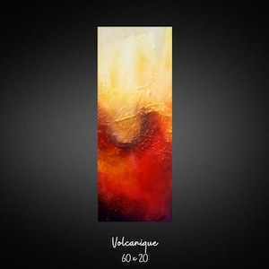 VOLCANIQUE - tableau moderne