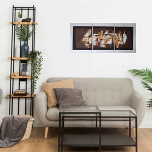 Imaginaire d&#39;or- Sur commande uniquement - Tableau contemporain