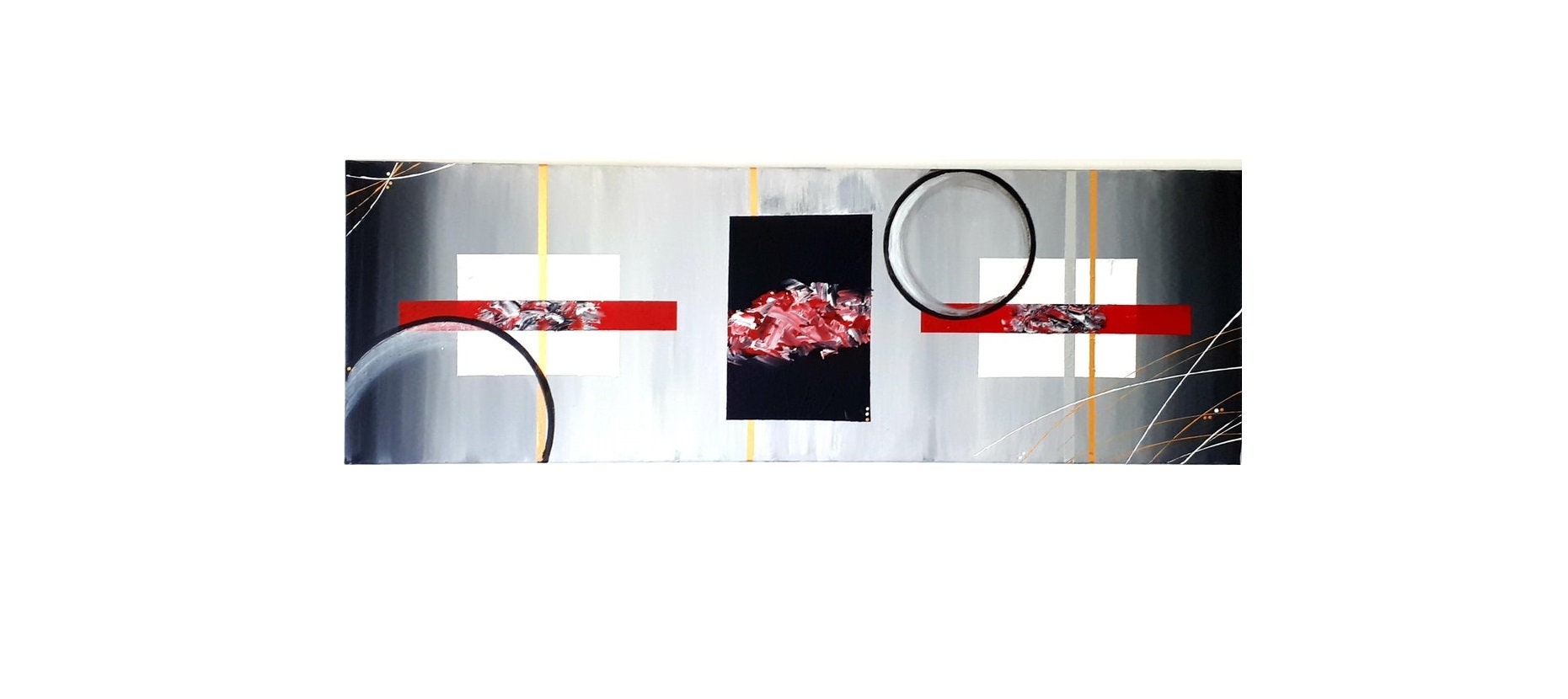 Sage ... Tableau Déco Contemporain, Toile Moderne