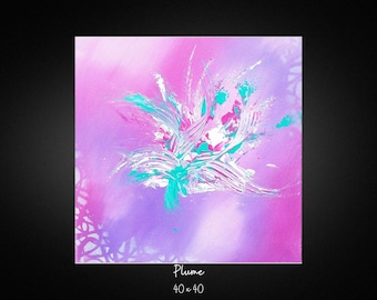 PLUME Tableau contemporain