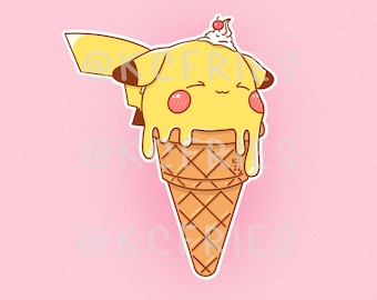 Pikachu sticker