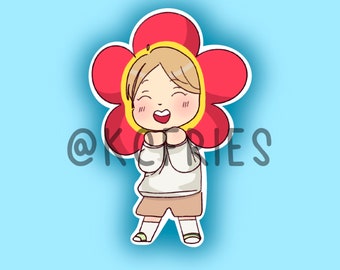 Jhope Flower Sticker