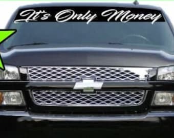 RESPONSIBLY RECKLESS * Windshield Banner Brow Vinyl Decal STICKER - Foto 5