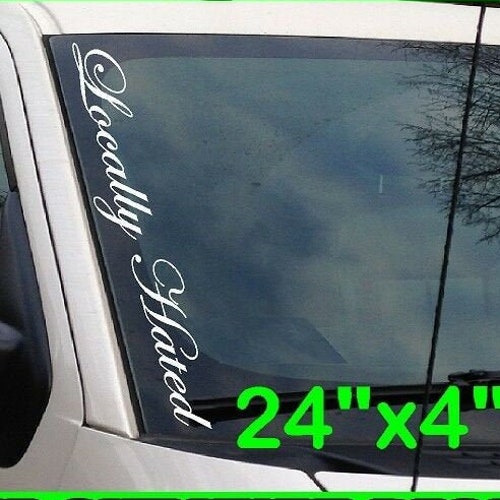 Thot Yacht Wall Decal Car Truck Window Windshield JDM Sticker Vinyl Le – Boop Decals - Foto 5