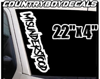 Black Widow Script Windshield Decal Sticker – Diesel Turbo Truck Car Spider 45″ X 7″