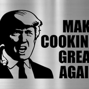 President Trump DECAL Sticker Instant Pot Funny Crock Pot Pressure Cooker Donald