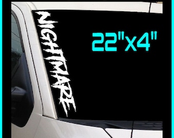Vehicle Parts Accessories Motors Van Windscreen Decal Sticker Jdm Lowered 17 Colours 550mm The Low Life Car Pl