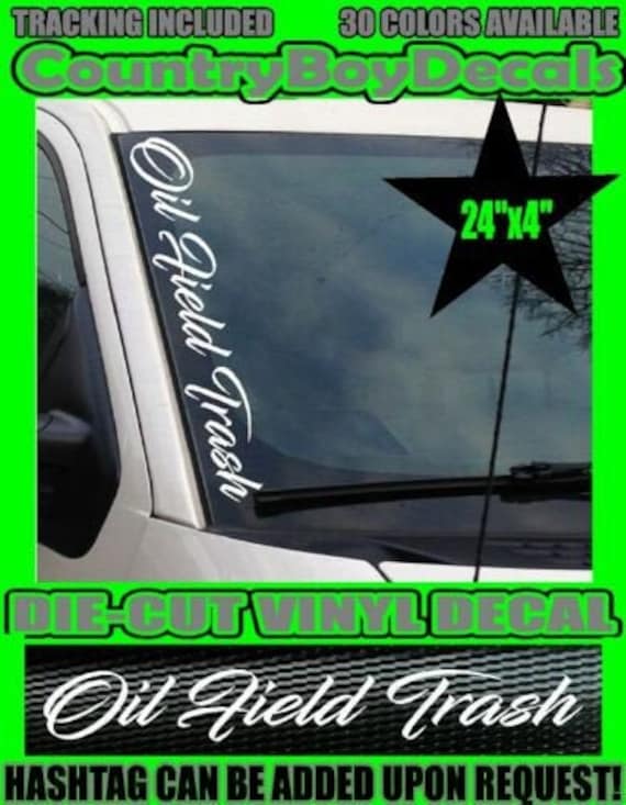 Oil Life Derrick Graphic Die Cut decal sticker Car Truck Boat Window 7" 