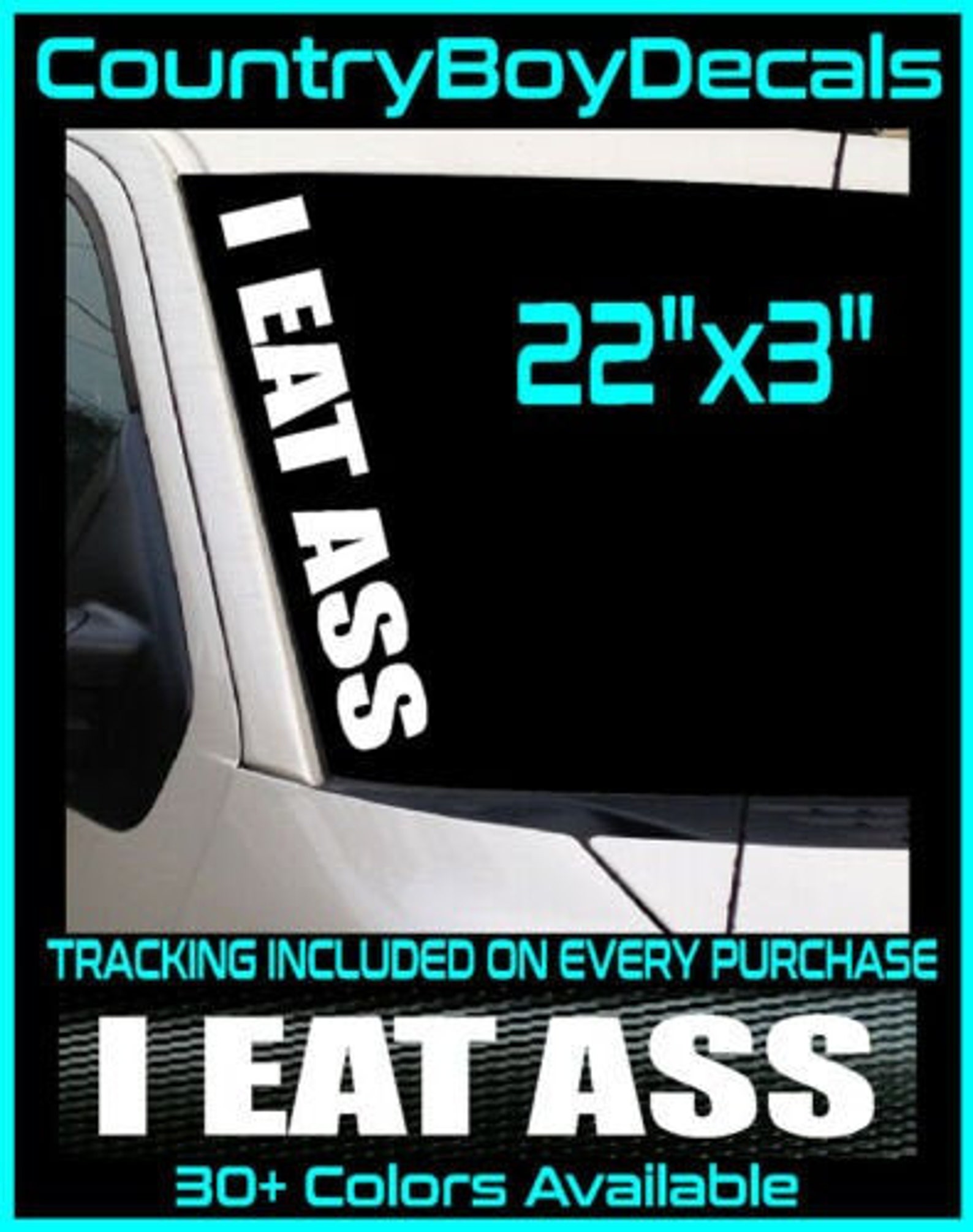 No Free Rides Ass Or Gas Jdm Car Window Decal Stickers Custom Made In The USA Fa - Foto 8