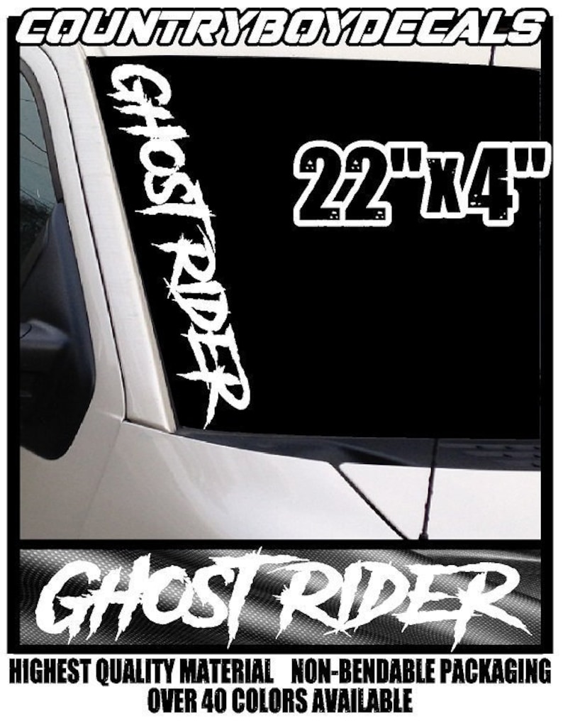 Ghost Rider Decals GHOST RIDER 22