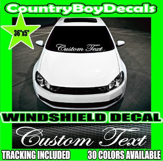 LOCALLY HATED Vertical Windshield Vinyl Decal Sticker Truck Car Turbo Diesel B
