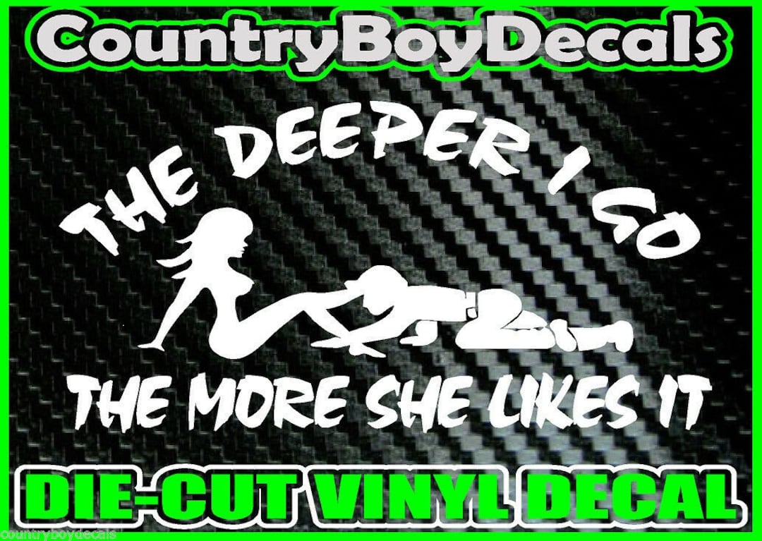 COAL MINER Deeper I Go * B * Vinyl Decal Sticker Diesel Truck County Car MUD 4X4 - Foto 11